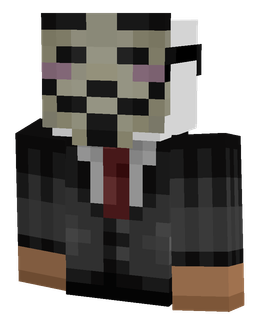 Black skin: bust render