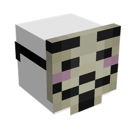 Black skin: head render