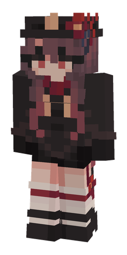 Black skin: body, front render