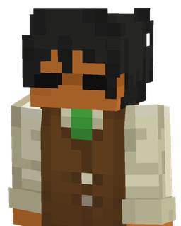 Black skin: bust render