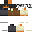 Black skin: raw texture render