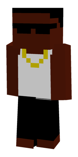 Black skin: body, front render