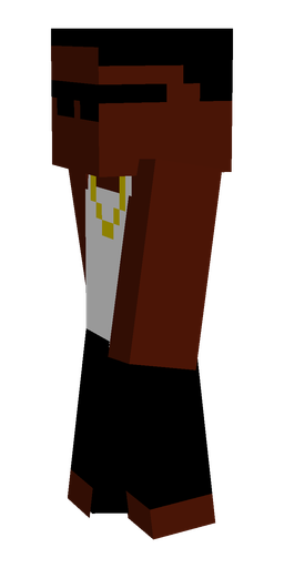 Black skin: body, left side render