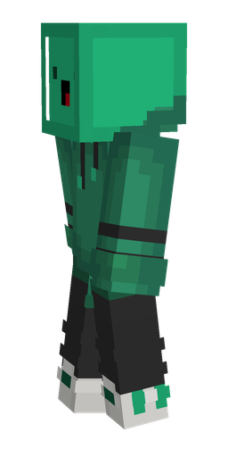 Black skin: body, left side render