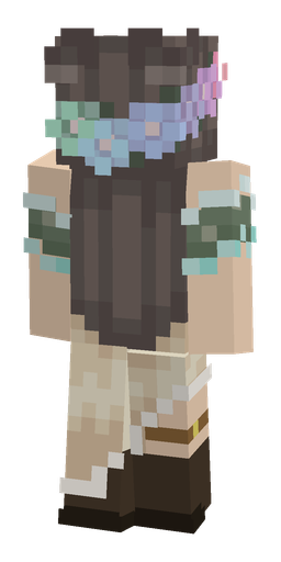Gray skin: body, back render
