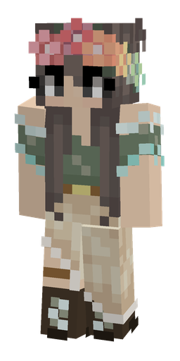 Gray skin: body, front render