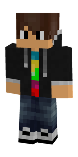 Black skin: body, front render