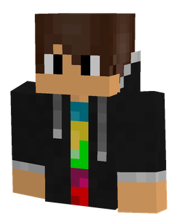 Black skin: bust render