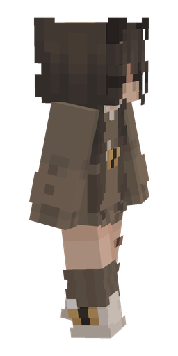 Black skin: body, right side render