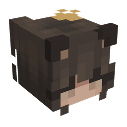 Black skin: head render