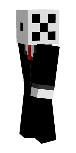 Black skin: body, left side render