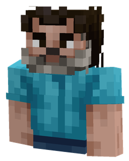Black skin: bust render
