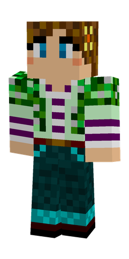 Black skin: body, front render