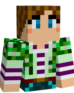 Black skin: bust render