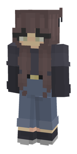 Black skin: body, front render