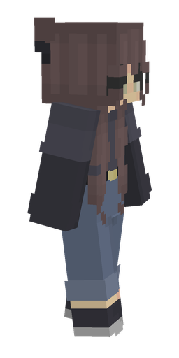 Black skin: body, right side render