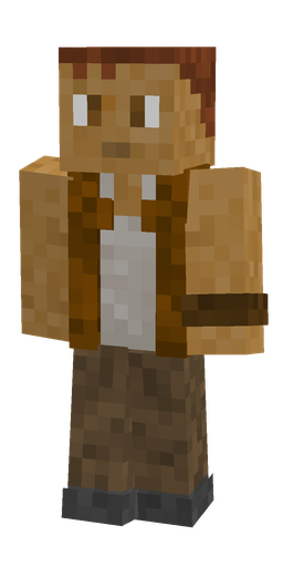 Brown skin: body, front render