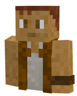 Brown skin: bust render