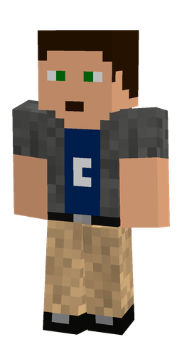 Black skin: body, front render
