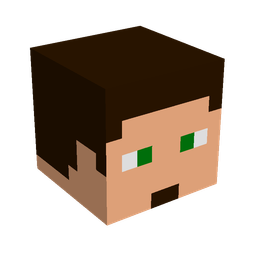 Black skin: head render