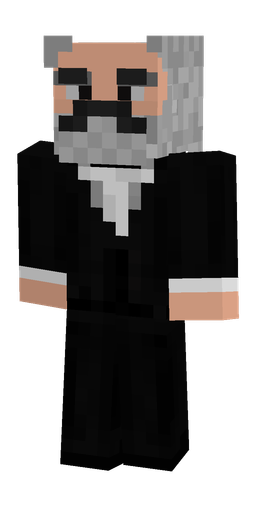 Black skin: body, front render