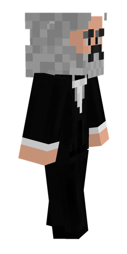 Black skin: body, right side render