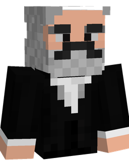 Black skin: bust render