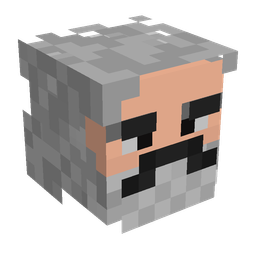 Black skin: head render