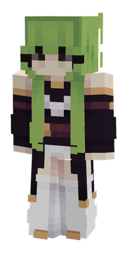 Black skin: body, front render