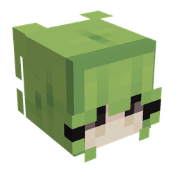 Black skin: head render