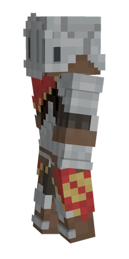 Black skin: body, left side render