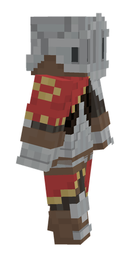 Black skin: body, right side render