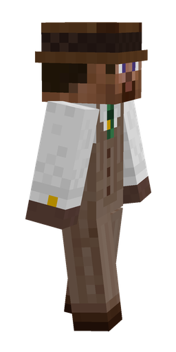 Brown skin: body, right side render