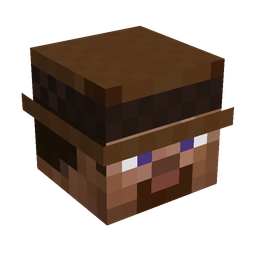 Brown skin: head render