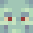 Blue skin: face render