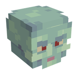 Blue skin: head render