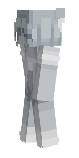 Gray skin: body, left side render