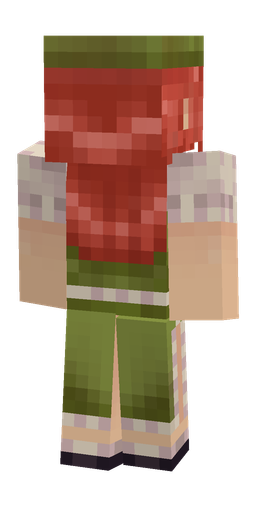 Classic skin: body, back render
