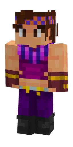 Brown skin: body, front render