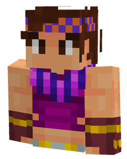 Brown skin: bust render