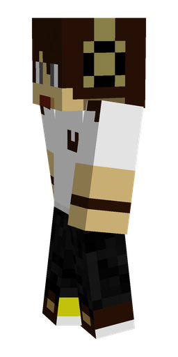 Black skin: body, left side render