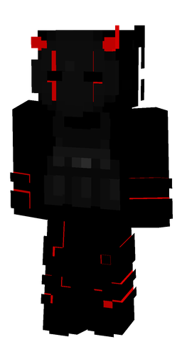 Black skin: body, front render