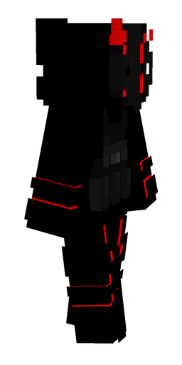 Black skin: body, right side render
