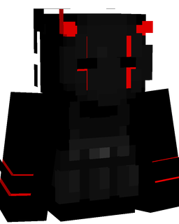 Black skin: bust render