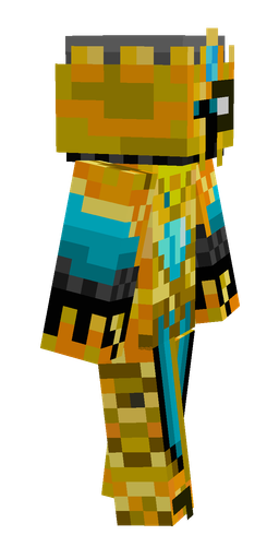 Black skin: body, right side render