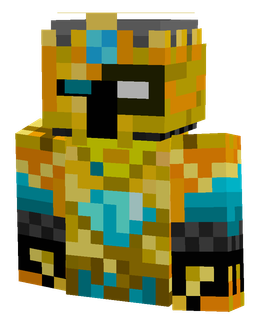 Black skin: bust render