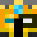 Black skin: face render