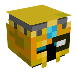 Black skin: head render