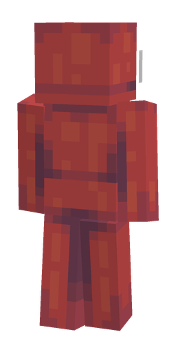 Red skin: body, back render