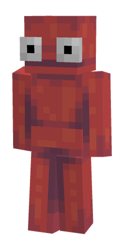 Red skin: body, front render